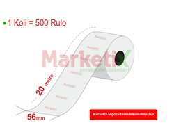 Marketix - 56x20 Metre Termal Rulo Baskılı