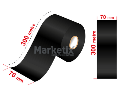 70x300 Metre Wax Resin Ribon