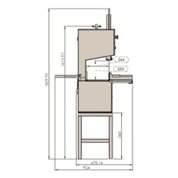 TES-300 Et ve Kemik Testeresi - 4