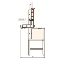 TES-300 Et ve Kemik Testeresi - 5