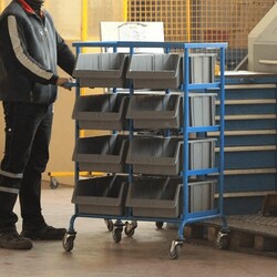 Avadanlık Taşıma Arabası Çiftli 250 kg - 2