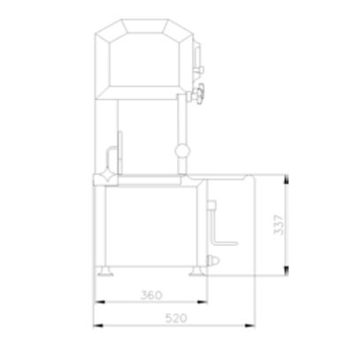 FK 23 Et ve Kemik Testeresi