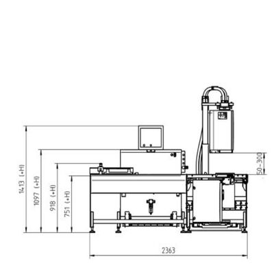 GLM-Ievo 150 Tartım Etiketleme Makinası