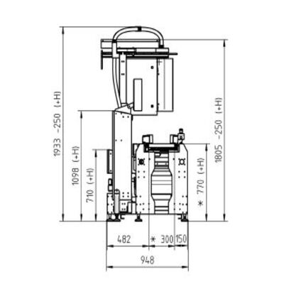 GLM-Ievo 150 Tartım Etiketleme Makinası