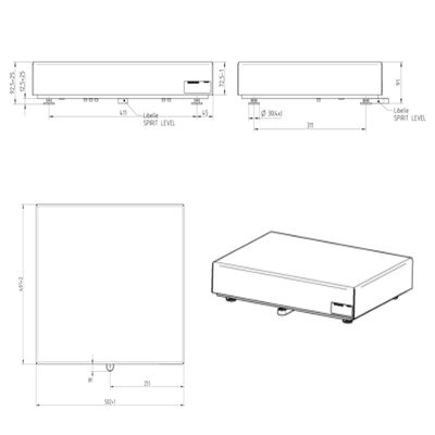 iL Professional 150F/HY Masaüstü Tartım Platformu