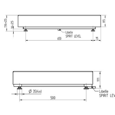 iL Professional 350F/HY Masaüstü Tartım Platformu