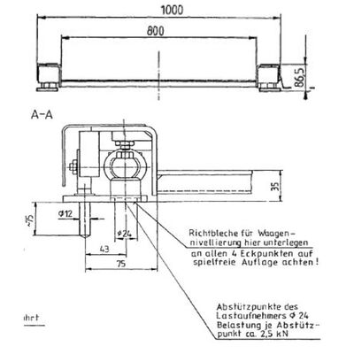 iL Special 750E/MP Rampalı Zemin Tartım Platformu