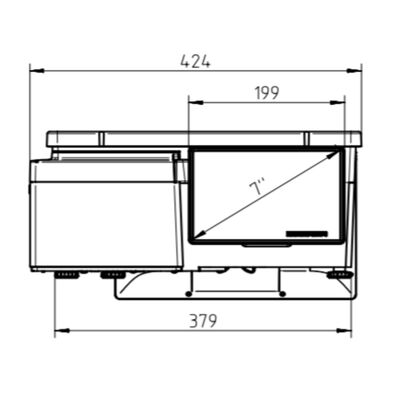 K3 100 Barkodlu Terazi / 15 kg