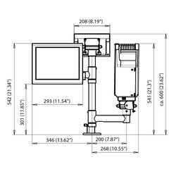 KH Flex II Dokunmatik Barkodlu Terazi - 6