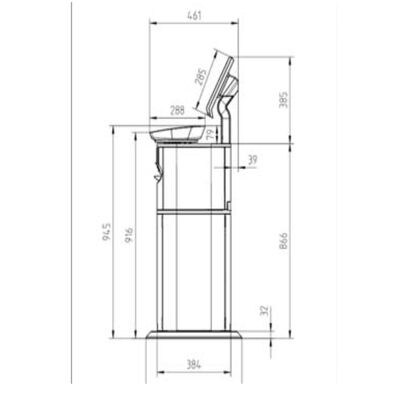 MC II 500 Pro Barkodlu Terazi / 15 kg