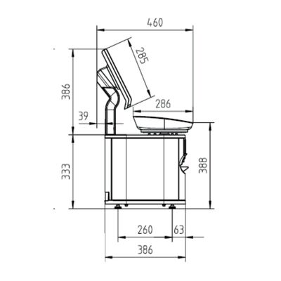 MC II 500 Pro Barkodlu Terazi / 15 kg