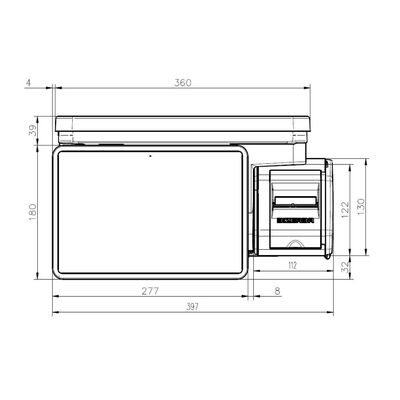 Q1 100 Barkodlu Terazi / 15 kg