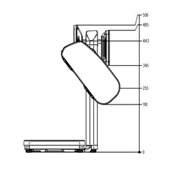 Q1 800 Dokunmatik Barkodlu Terazi - 7