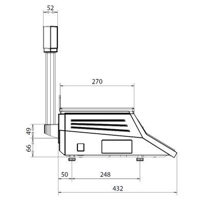 SC II 200 Barkodlu Terazi / 15 kg