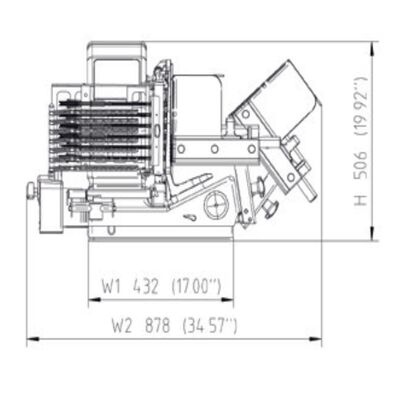 VS12 A Dilimleme Makinası / Dikey