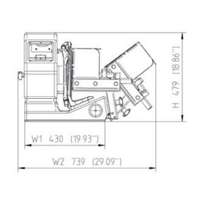 VS12 Dilimleme Makinası / Dikey