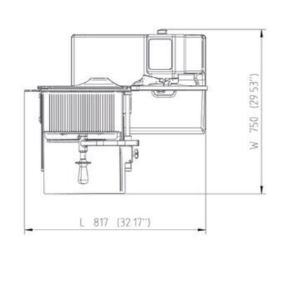 VS12 F Dilimleme Makinası / Dikey