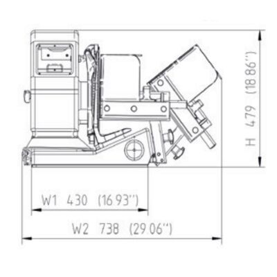 VS12 W Dilimleme Makinası / Dikey