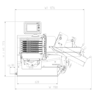 VSI F Otomatik Dilimleme Makinası / Dikey
