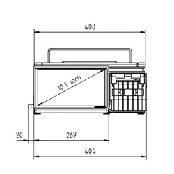 XC II 100 Dokunmatik Barkodlu Terazi - 6
