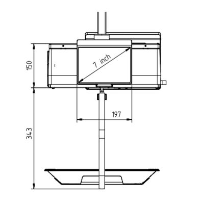 XC II 400 Pro Barkodlu Terazi / 15 kg