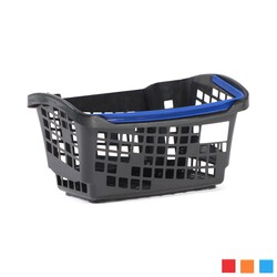 Marketix - Black Roll Plastik Alışveriş El Sepeti 20 Litre