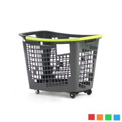 Black Roll Tekerlekli Alışveriş Sepeti 55 Litre - 10