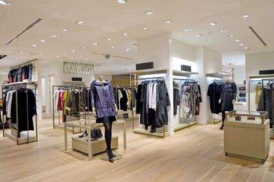 Butik Giyim Mağazası Raf Sistemi