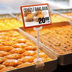 Fiyat Kaseti Tutucu / Boru Tipi - 2