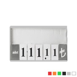 Fiyat Kaseti / Rakamlı / 120x80 mm - 6