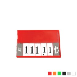 Marketix - Fiyat Kaseti / Rakamlı / 75x55 mm