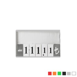 Fiyat Kaseti / Rakamlı / 75x55 mm - 5