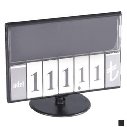 Fiyat Kaseti Tutucu / Yuvarlak Ayak - 3