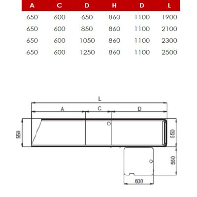 GEOMETRIC Kasa / Havuzsuz / Bantsız