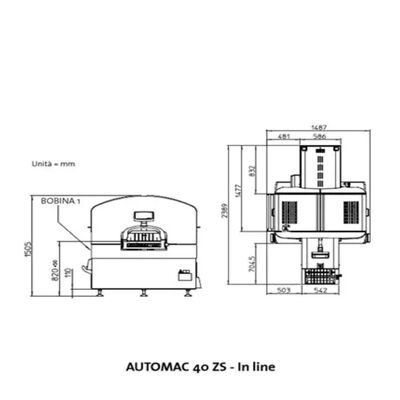 Automac 40 Otomatik Stretch Makinası