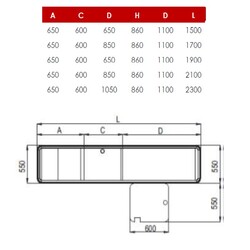 INFINITY Kasa / Yarım Havuz / Bantsız - 2