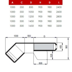 INFLEX Kasa / Yarım Havuz / Bantlı - 2