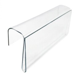 Marketix - Kanallı Pleksi Etiketlik / Şeffaf / h:80 mm