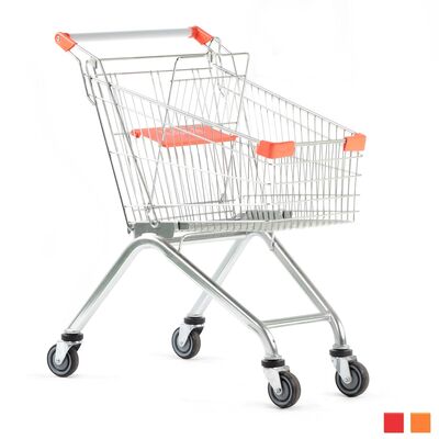 Leopard Metal Market Alışveriş Arabası
