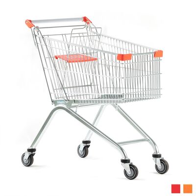 Leopard Metal Market Alışveriş Arabası