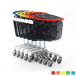 Loop Plastik Market Alışveriş Arabası - 6