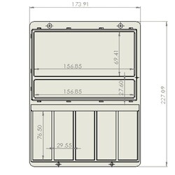 Manav Askılı Fiyat Kaseti / 5 Hane - 11