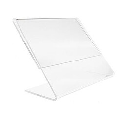 Marketix - Masaüstü L Tipi Yatay Vitrin Etiketliği ve Föylük