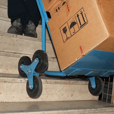 Merdiven Çıkan Yük Taşıma Arabası 200 kg. Mavi