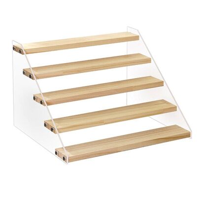 Merdiven Stant / Pleksi & Ahşap
