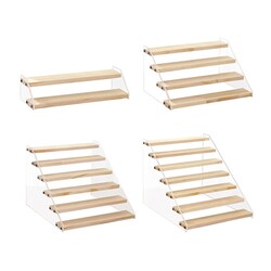 Merdiven Stant / Pleksi & Ahşap - 3