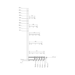 Metal Duvar Raf Ünitesi - 5