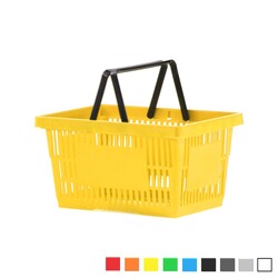 Plastik Alışveriş El Sepeti 22 Litre - 5