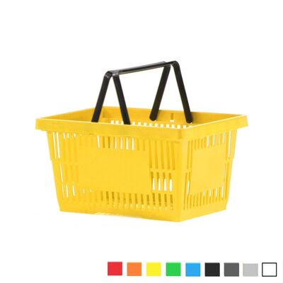 Plastik Alışveriş El Sepeti 22 Litre