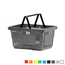 Plastik Alışveriş El Sepeti 22 Litre - 13